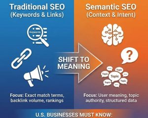 Semantic SEO Vs Traditional SEO: What U.S. Businesses Must Know- read more on smartrankagency.com